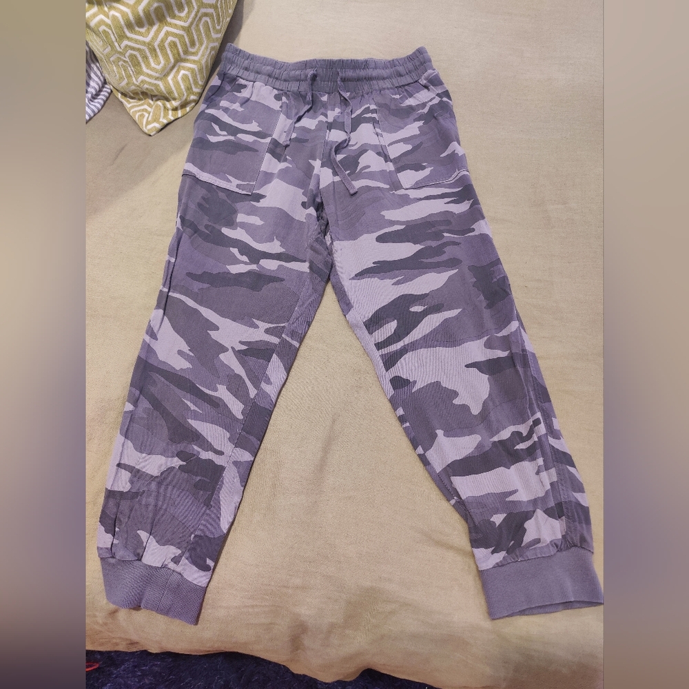 Splendid Gray and Black Joggers